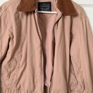 Levi's Tan and Cream Jean Jacket